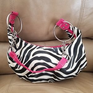 Zebra Shoulder Bag